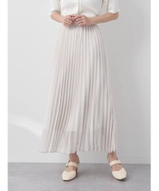 earth music&ecology すきな丈プリーツスカート