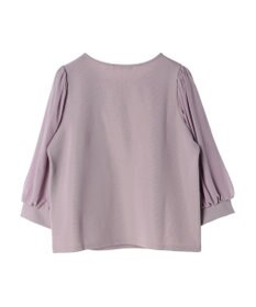 Green Parks 袖異素材使いリップルプルオーバー