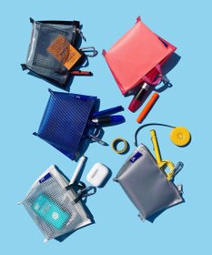 ROOTOTE 1170【カラビナ付きポーチ】RO.タイニールー.グラッシー-A