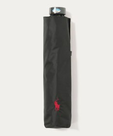 MOONBAT 【遮光率100％/遮熱/UV/大寸/軽量】POLO RALPH LAUREN（ポロ ラルフローレン）晴雨兼用日傘  ポロポニー 無地 折りたたみ傘 大きめ