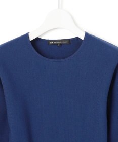 23区 S 【Sサイズ限定】ヴィスコースストレッチ ペプラムデザイン ニット