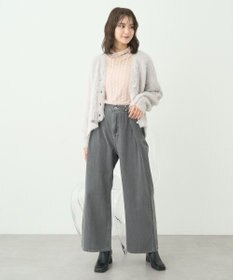 earth music&ecology あったかレースプルオーバー