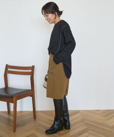 AMERICAN HOLIC ワッフル配色メロープルオーバー