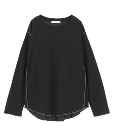 AMERICAN HOLIC ワッフル配色メロープルオーバー