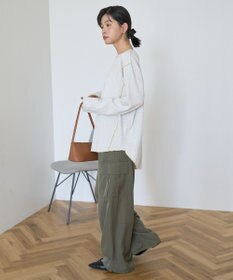 AMERICAN HOLIC ワッフル配色メロープルオーバー