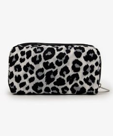 LeSportsac RECTANGULAR COSMETIC/ニュートラルレオパード