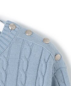 23区 【SLOW/一部店舗限定】ハイバルコットンブレンド ニット