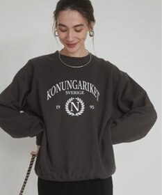 WEGO 【ANGIE VINTAGE】カレッジロゴスウェット