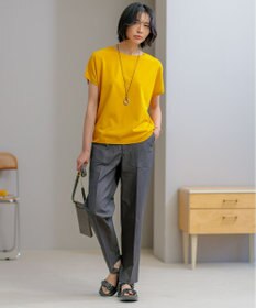 23区 L 【新色追加/VERY5月号掲載】レーヨンポリエステルストレッチ プルオーバー ニット