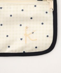 組曲 KIDS gingham K heart エプロン