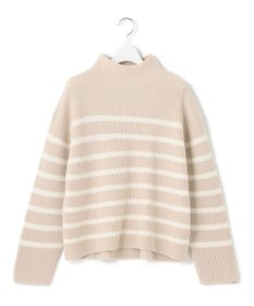 23区 S 【Oggi2月号掲載/洗える】ウールカシミヤ ボーダー ニット