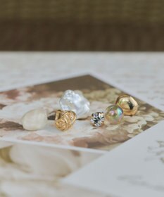 Tiaclasse 【6個セット】アソートポイントピアス