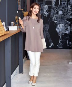 Tiaclasse 【安田美沙子さん着用・日本製】プレートリングネックレス