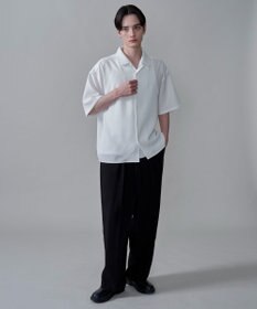 WEGO 【速乾/しわになりにくい/MLサイズ展開】ドライポリオープンカラーシャツ（SS）