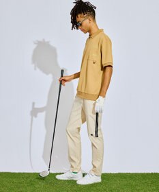 PW CIRCULUS 【撥水加工/ ストレッチ】【MEN】ベンチレーション テーパードパンツ ゴルフ