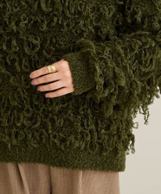 CRAFT STANDARD BOUTIQUE ループ編みニットプルオーバー