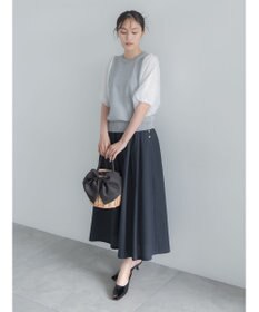 Te chichi パールスリーブニット