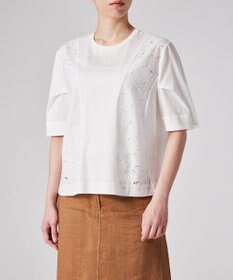 Paul Smith レース コンビ 半袖カットソー