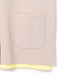 23区 【先行予約】バイカラーダブルフェイス ニット カーディガン