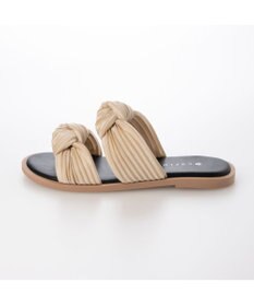 MODE ET JACOMO <carino>プリーツスポンジサンダル