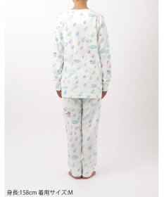 tsumori chisato SLEEP ツモリチサト パジャマ 長袖 長ズボン ルームウェア 綿混(本体) 接結天竺素材 ソフトな風合い 上下セット かぶりタイプ tsumori chisato SLEEP UDX555 /ワコール