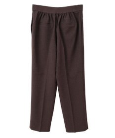 Green Parks きれいシルエット麻調パンツ（テーパード）