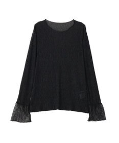 YECCA VECCA 袖レースシアートップス