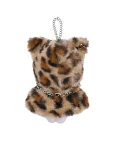 WEGO 【痛バ＆推し活グッズ】ぬいアニマルレオパード着ぐるみケープ15cm