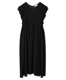 Green Parks ■ＥＳＣＡＲ　ピンタックフレアスリーブワンピース