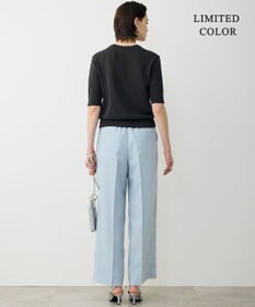 ICB L 【先行予約・WEB限定カラーあり】FluidBackSatin ワイドパンツ