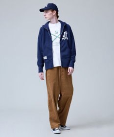 J.PRESS MEN 【NYUZELESS】ヘビーウェイト ジップアップ フーディ