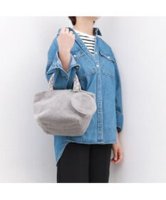 UNBILLION カシュカシュ cachecache / ブレイドハンドルボアミニトート