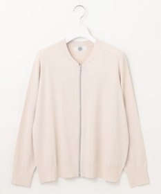 J.PRESS LADIES 【洗える】ニット ブルゾン