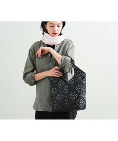 genten サステナブルカットワーク トートバッグ（大）
