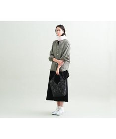 genten サステナブルカットワーク トートバッグ（大）