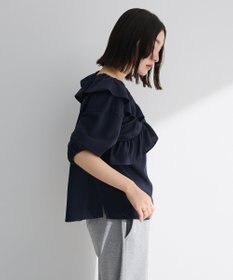 Green Parks ２ｗａｙ　フリルショートスリーブブラウス