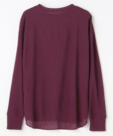 ANY L シアーワッフルロングスリーブTシャツ