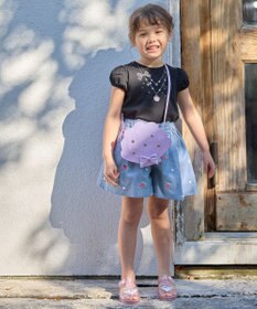 ANY KIDS 総柄刺繍 キュロット