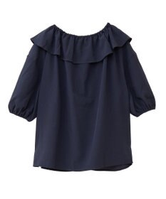 Green Parks ２ｗａｙ　フリルショートスリーブブラウス