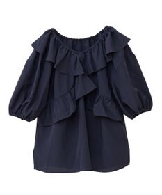 Green Parks ２ｗａｙ　フリルショートスリーブブラウス