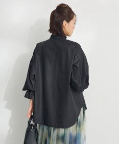 CRAFT STANDARD BOUTIQUE スタンドフリルブラウス