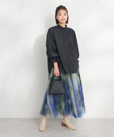 CRAFT STANDARD BOUTIQUE スタンドフリルブラウス