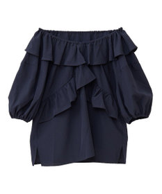 Green Parks ２ｗａｙ　フリルショートスリーブブラウス