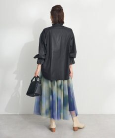 CRAFT STANDARD BOUTIQUE スタンドフリルブラウス