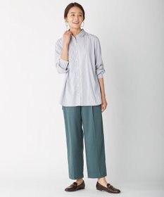 J.PRESS LADIES 【洗える】コットンセルロース チノ パンツ