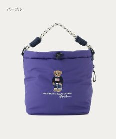 MOONBAT POLO RALPH LAUREN(ポロ ラルフローレン) FLAG BEAR ポロベア ショルダー レインバッグ 無地 刺繍 傘袋