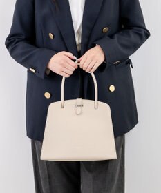 blancle シュリンクレザー ワンハンドルフォーマルバッグ