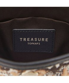 TOPKAPI 【TREASURE TOPKAPI】アニマルジャガード ミニポシェット ショルダーバッグ