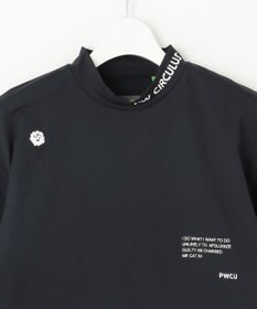 PW CIRCULUS 再入荷！【UV遮蔽率99% UVカット / 速乾 / ストレッチ】【WOMEN】パフスリーブモックネックT ゴルフウェア レディース