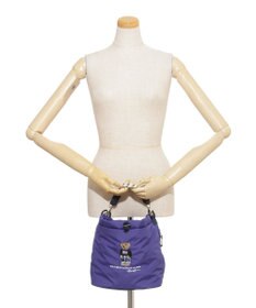 MOONBAT POLO RALPH LAUREN(ポロ ラルフローレン) FLAG BEAR ポロベア ショルダー レインバッグ 無地 刺繍 傘袋